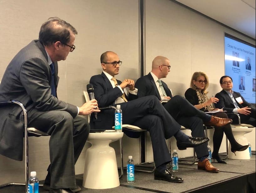 Dr. Madelyn Antoncic, CEO of the Global Algorithmic Institute, on the GARP Climate Risk Panel (January 31, 2020)